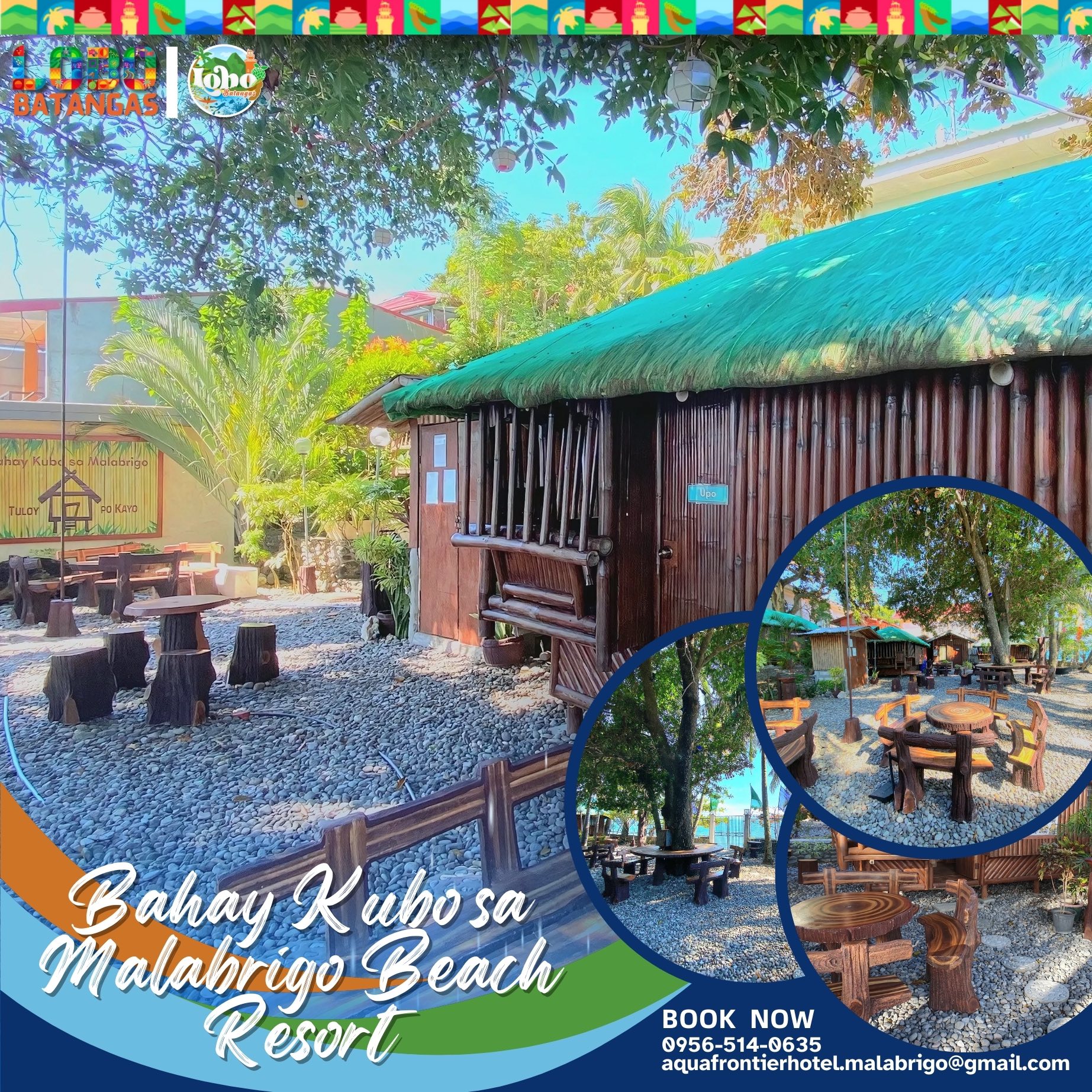 BAHAY KUBO SA MALABRIGO BEACH RESORT